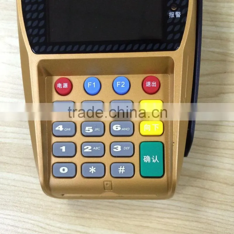 Barcode scanner with built in pos printer pos tablet stand retail IC MSR card skimmer POS