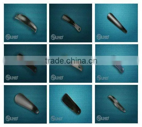 black colored plastic shoehorn