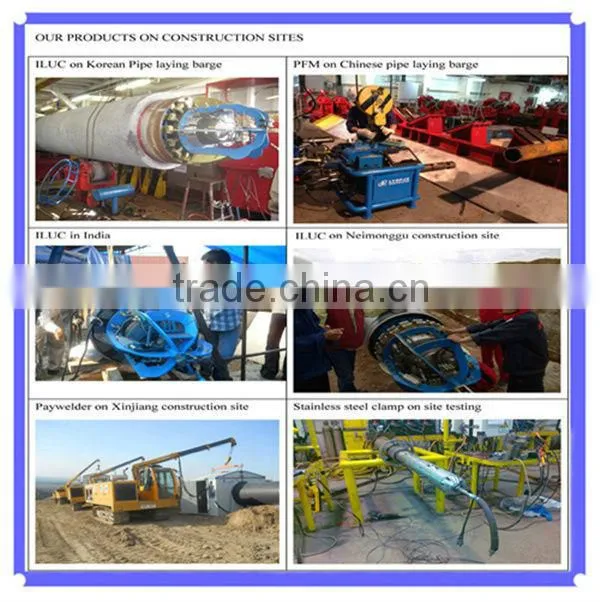 internal pneumatic pipe heater in pipe preheating