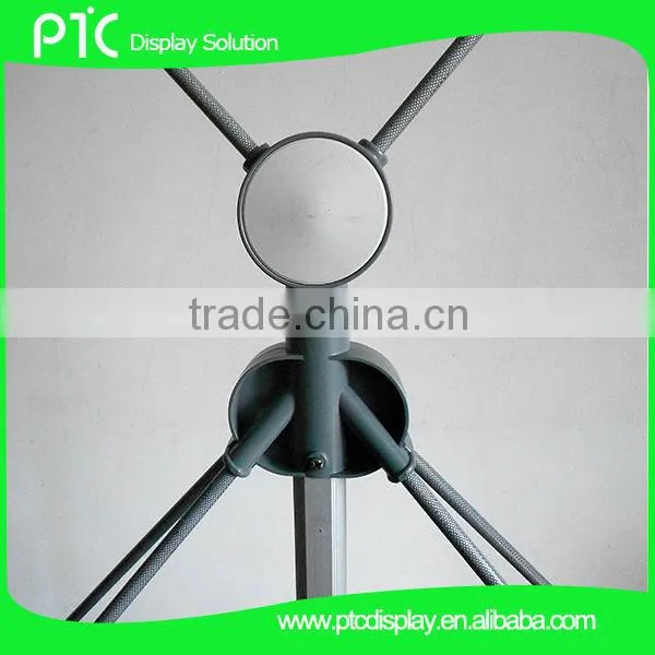 Windproof X banner stand