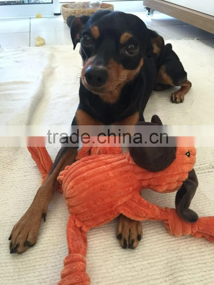 Fashion Short Plush Dog Toys Squeaker Pet Stuffer Corduroy Toy Puppy Product toys Puppy Chewing Training Toy Animal Shape
