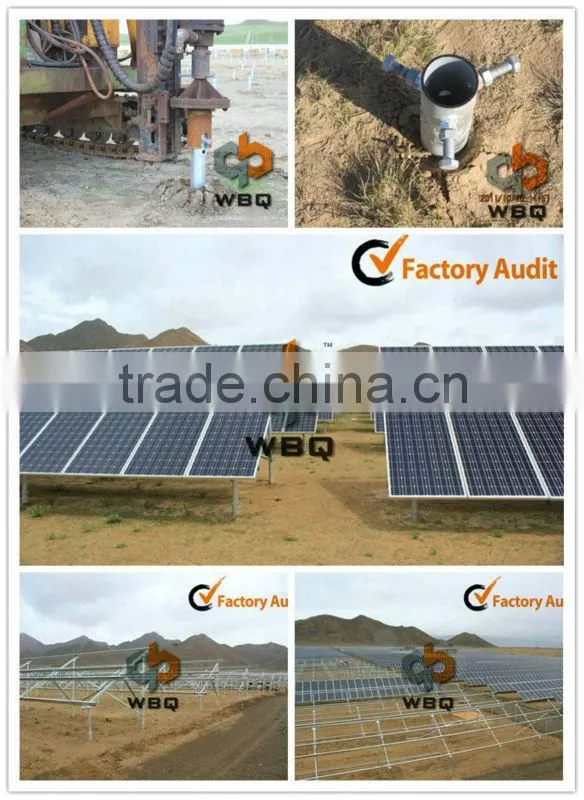 Hot sales Solar Mounting System with Ground Screw