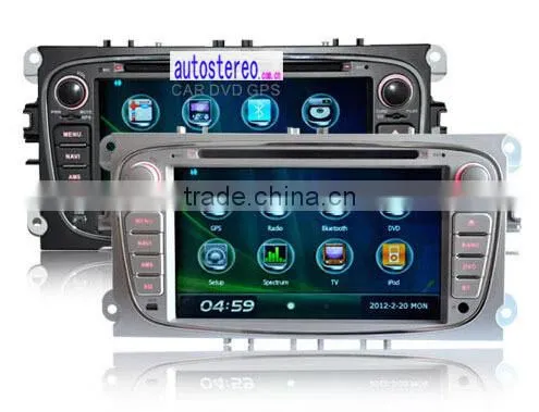7 inch Car Stereo GPS Headunit Multimedia DVD Player for Ford FocusKuga Galaxy Mondeo S-Max C-Max car GPS Navigation Radio Sat