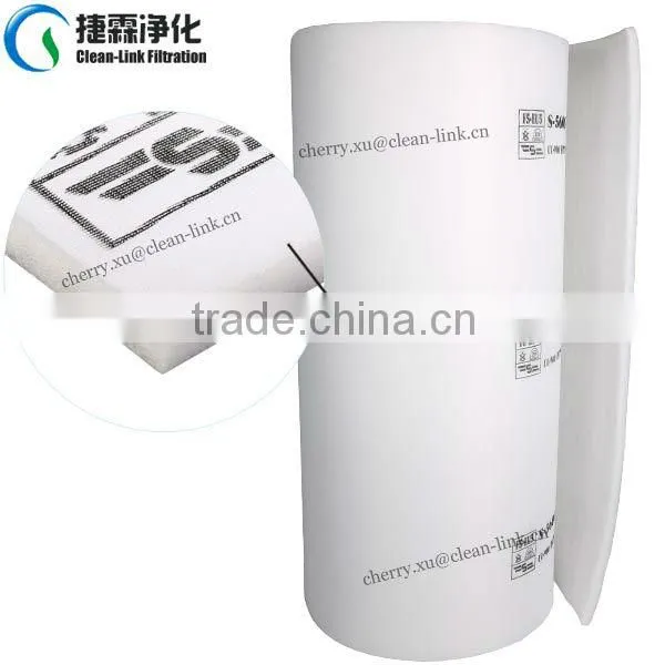 Guangzhou 560G White Paint Booth Ceiling Filter