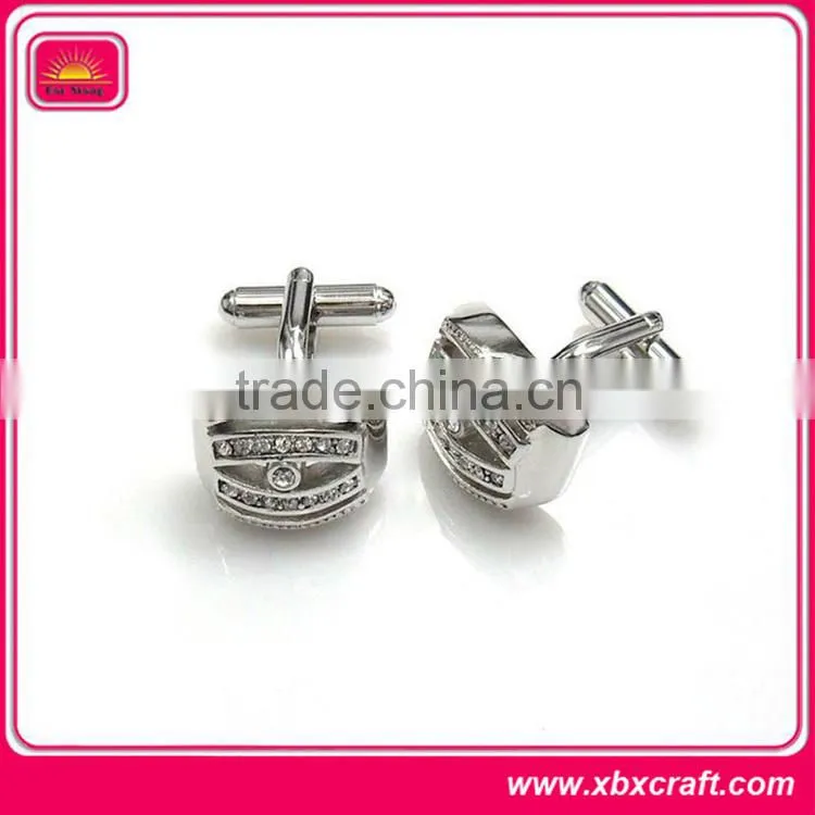 Chinese knot design metal button cufflinks
