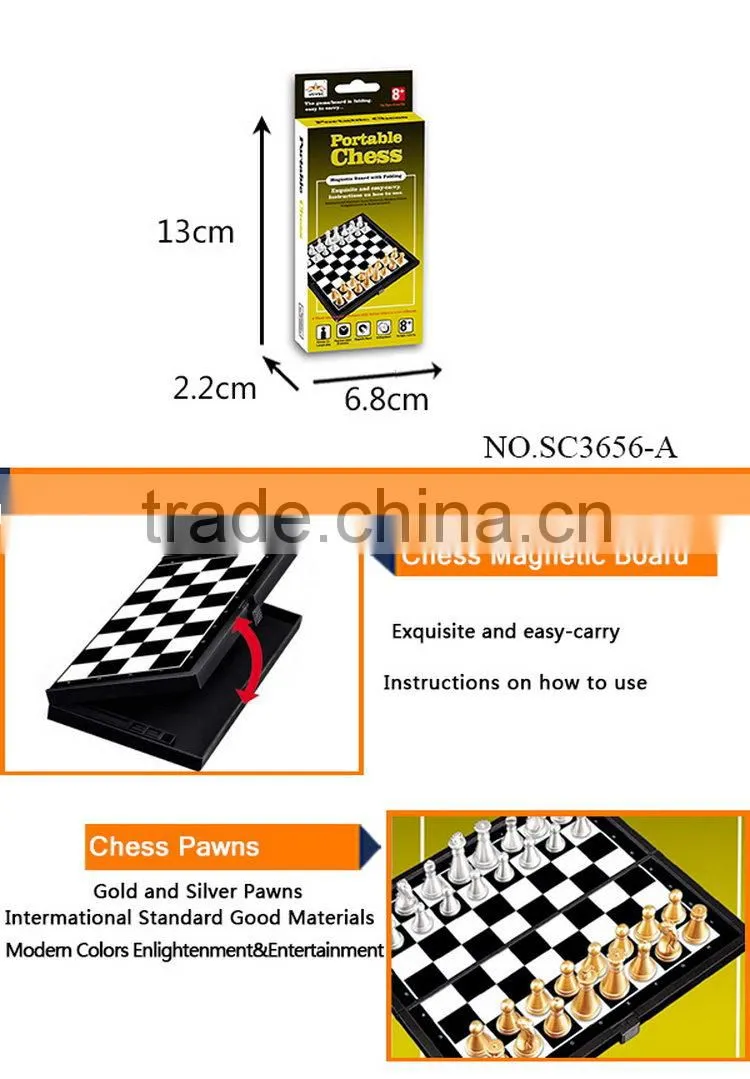 New style top quality plastic chess checkers set