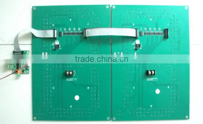 Outdoor waterproof 12 inch 7 segment led display gas station price signs indoor led display screen
