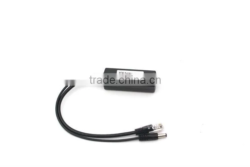 support 10/100Mbps data transmission 100m for poe splitter YJS-POE2501A
