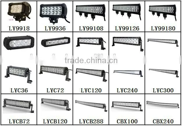 Factory price led light bar 31.5",double row 180w led work light bar, high intensity 11250 180w led truck light bar