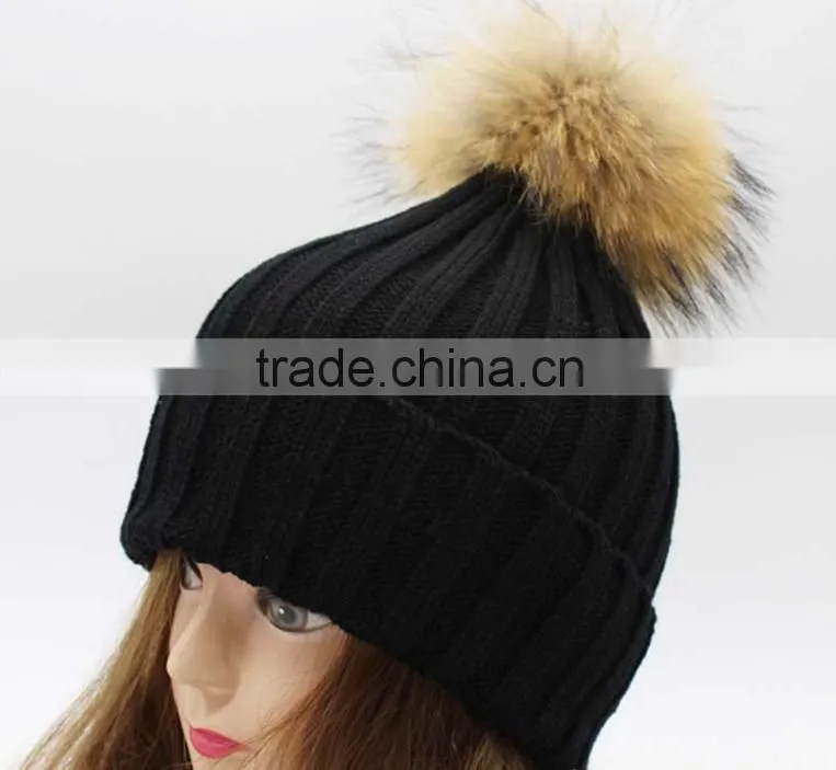 Popular fashion women winter hat woolen hat