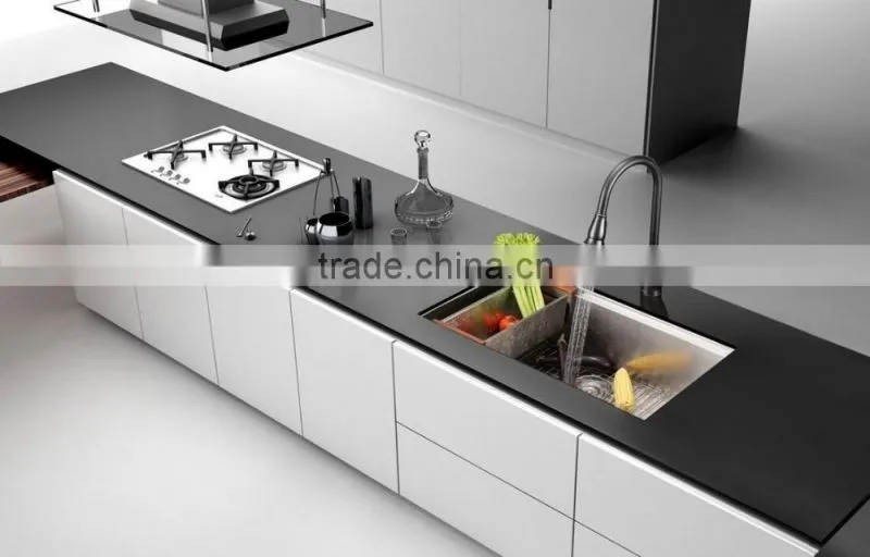 Stainless Steel Kitchen Sink Single Bowl with Sink Strainer, Cutting Board