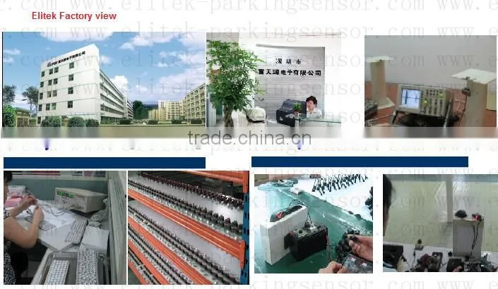 2014 new ultrasonic wireless parking sensor for "RELIANT", with LED Display ,8 sensor