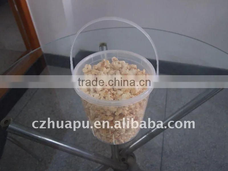 2.2litre popcorn plastic pail with lid for cinema