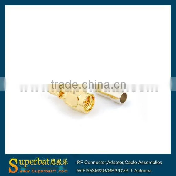 Ham radio SMA plug Connector Crimp for Cable RG174/316/188
