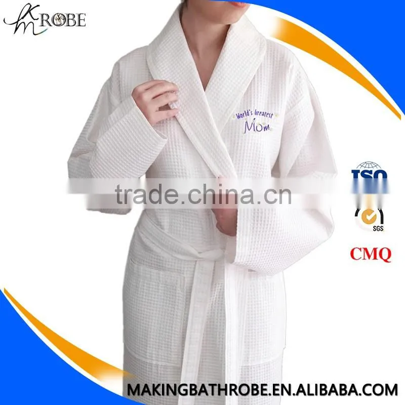 cheap Soft cotton hotel bathrobe made in china
