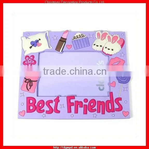 Little Penguin soft PVC photo frame for Christmas 2014 (MYD-PF1417)