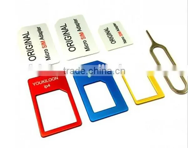 Modern best selling for nano sim and micro sim card adapter