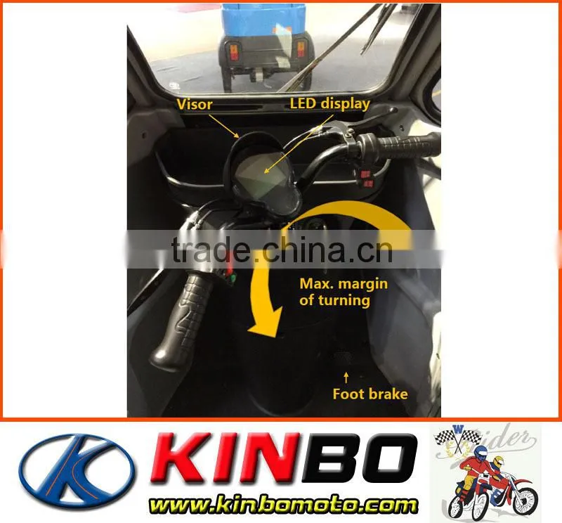 full cover tricycle for passenger