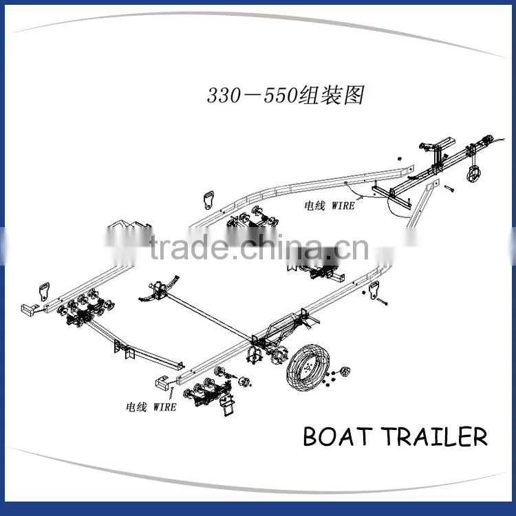 Gather High Precision Wholesale Boat Trailer Dolly