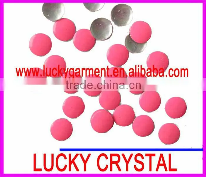 hot fix nailhead neon color fluorescent nailhead iron on studs