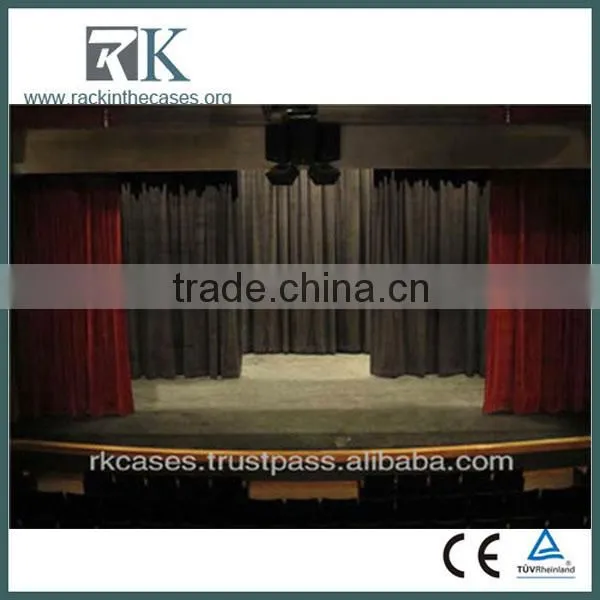 Aluminum Motorized Curtain Track System Hospital Curtain Track