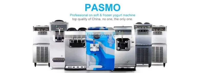 hot sale S970F door to door service frozen yogurt soft ice cream machin 3-flavor