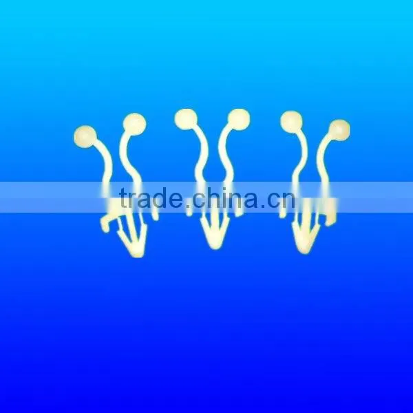Plastic standoff twist tie