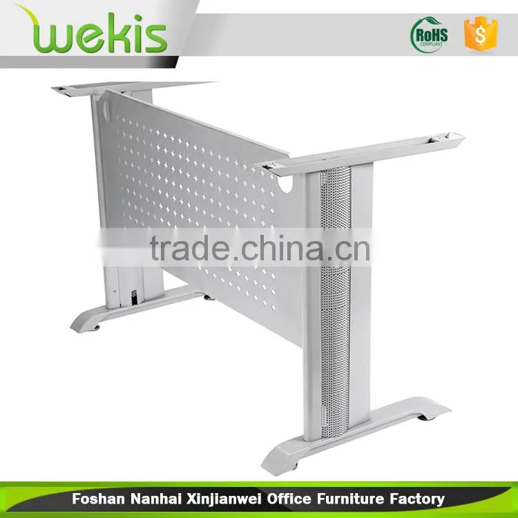 2015 hot sale removable stainless steel workstation table leg for office furniture