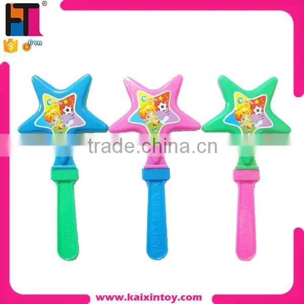 Customized Football Fans Cheering Noise Maker Plastic Shaking Hand Clapper