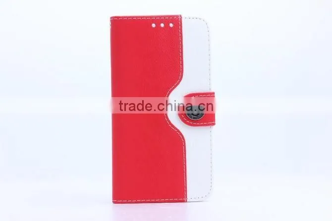 Folio leather stand wallet case for iphone 6S