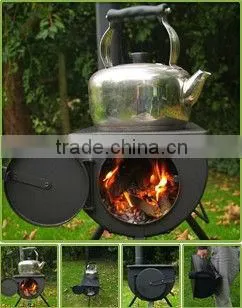 Coal burning camping stove