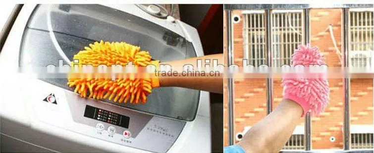 Chenille Car cleaning gloves /car wash gloves/Car wash mitt