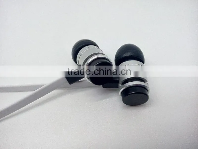 hot selling el earphone for iphone 6,Samsung S5,Xiaomi with microphone