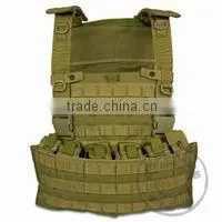 Police Tactical Vest Waterproof and Flame Retardant Nylon SGS Standard