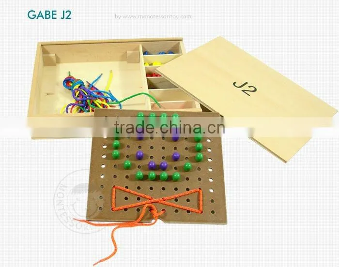 GABE 3 First Block Series, Preschool Educational Frobel Toys