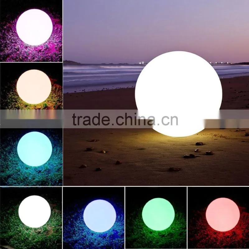 Hot Sale Magic LED Ball /PE Material Rotational Moulding Floating Ball Waterproof Ball with ROHS CE