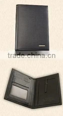 leather pu file folder name card holder passport holder, View passport holder