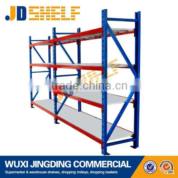 2016 hot sale metal warehouse rack storage display shelf