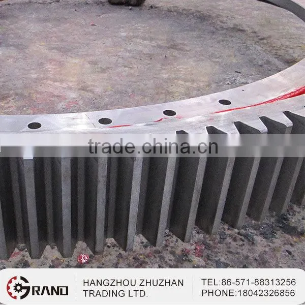 OEM sand casting industrial flywheel ring gear
