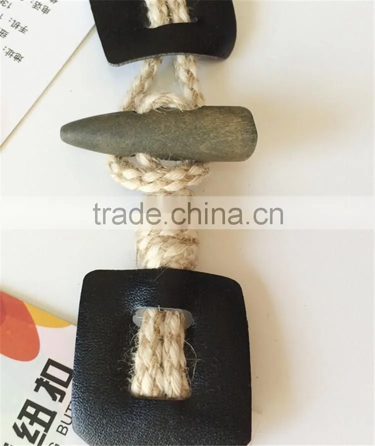 Antique fashion coat toggle buttons