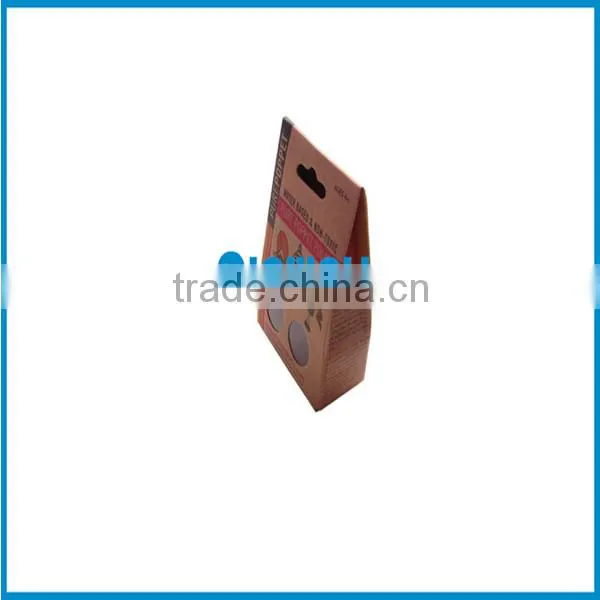 Custom design kraft paper bag with clear window in China