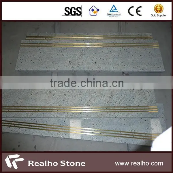 natural stone polished stair tread for indoor/outdoor used