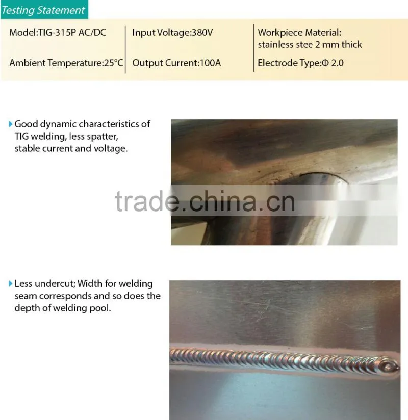 factory direct sale of TIG 200P AC/DC from China hot sale welding machine