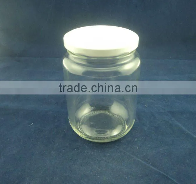 square design glass drinks packing bottle jar