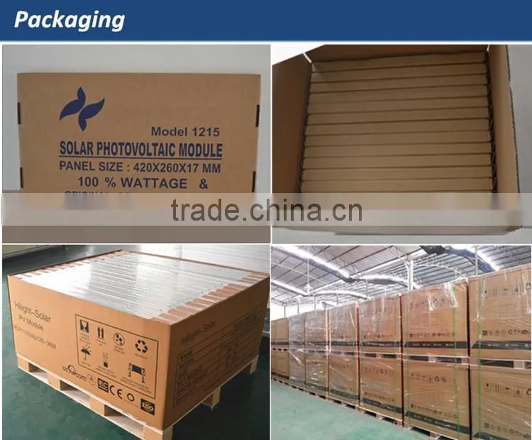 TUV IEC CE 260Wp PV Polycrystalline solar panel