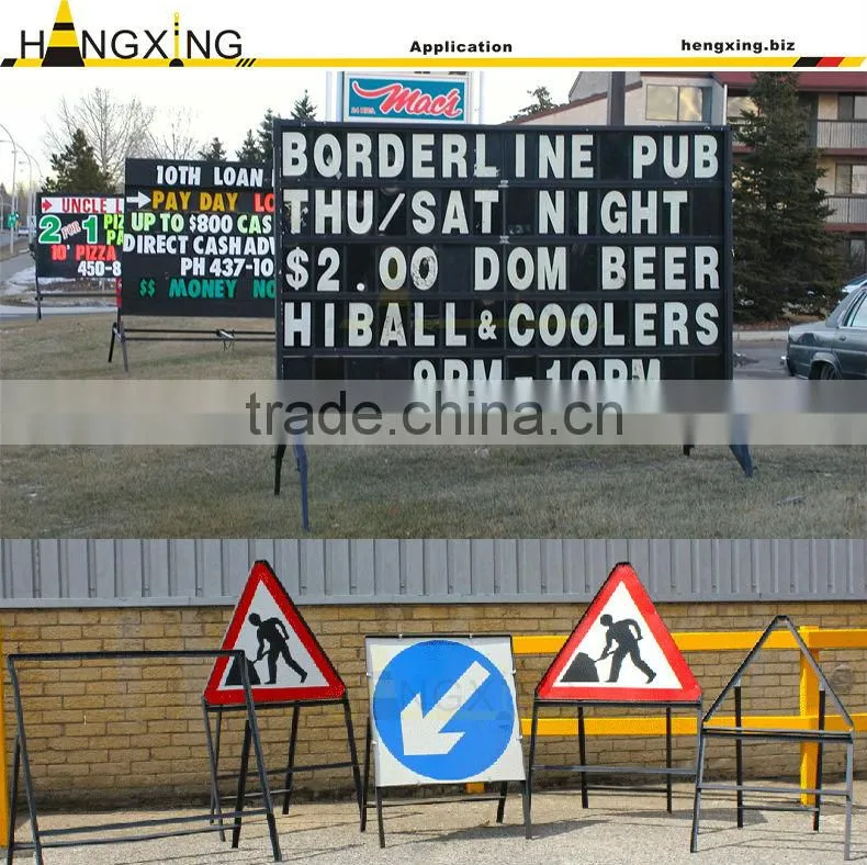 TTS01 temporary road safety sign board