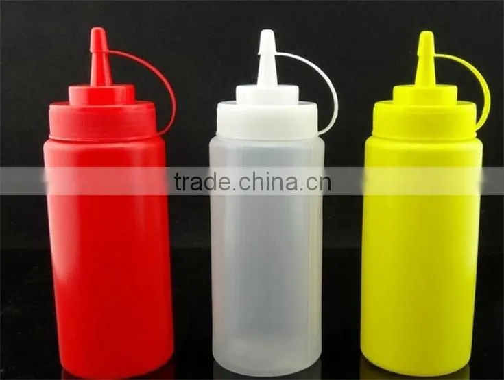 Food Grades 2015 New Popular Salad Sauce Plastic Bottle