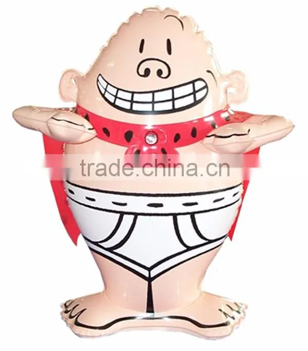 PVC inflatable cartoon toy inflatable character for Japan market