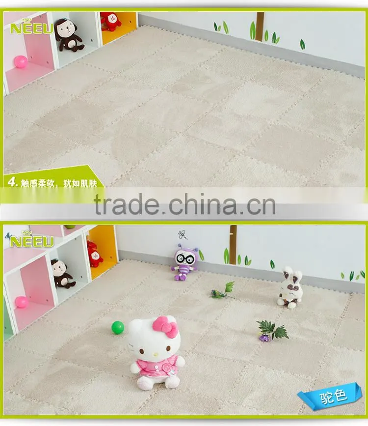 easy to clean polyester foam mat for household