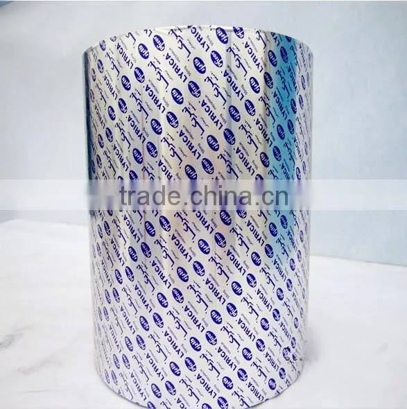 customized printed pharmaceutical aluminum foil PVC 20-25 blister Pills packaging foil